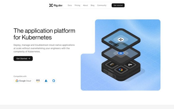 Rig.dev website preview