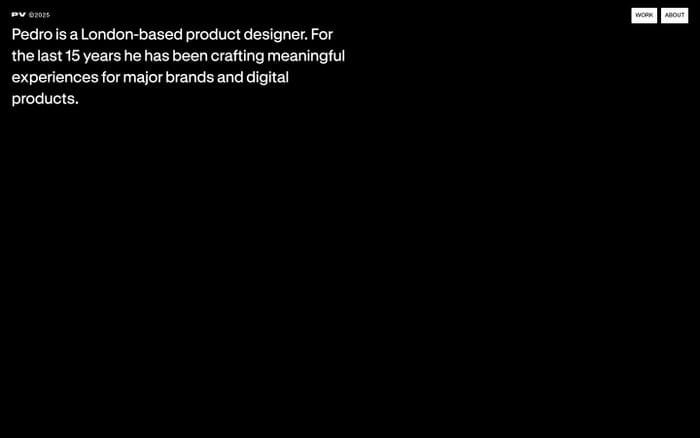 Pedro Venetucci website preview