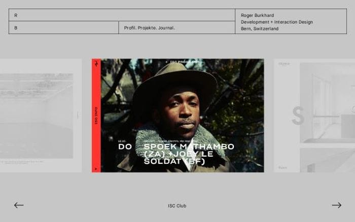 Rogerburkhard website preview