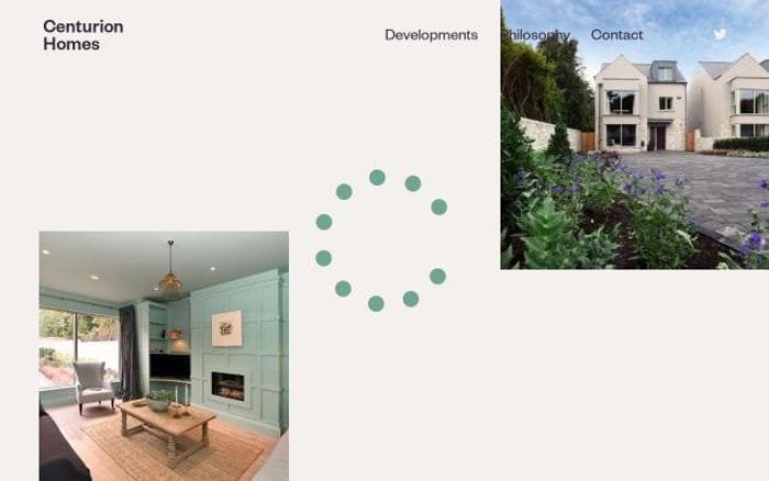 Centurionhomes website preview