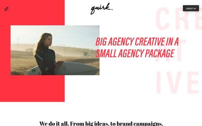 Findyourquirk website preview