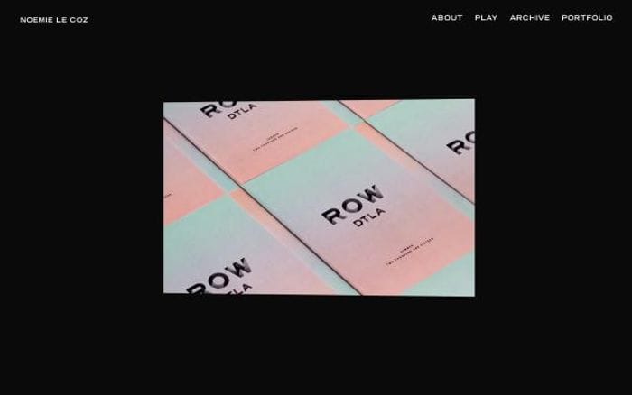 Noemielecoz website preview
