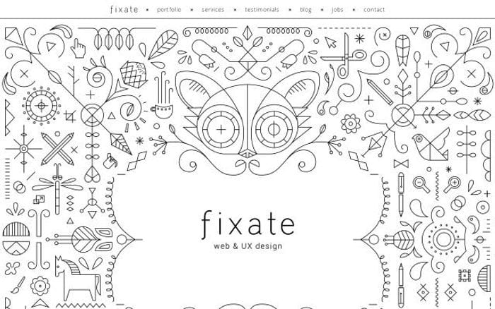 Fixate website preview