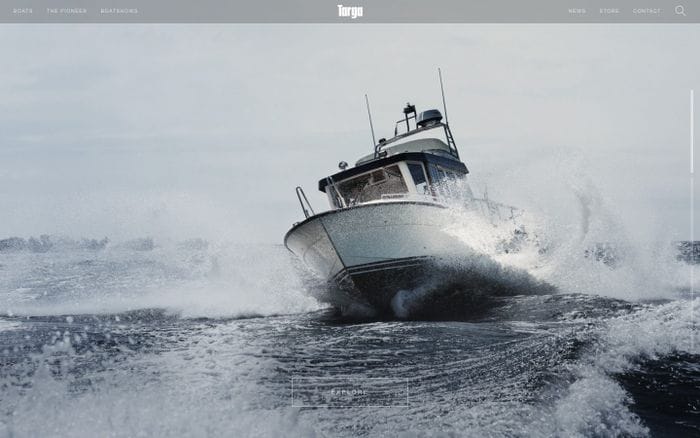 Targa | Targa website preview