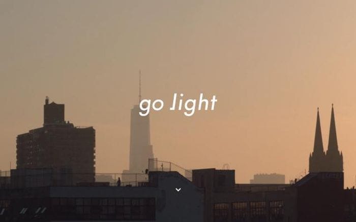 Thelightphone website preview