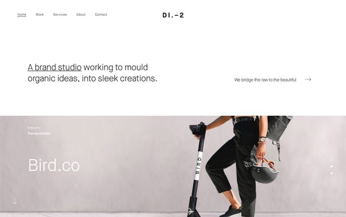 District2 website preview