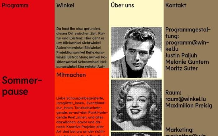 Winkel website preview