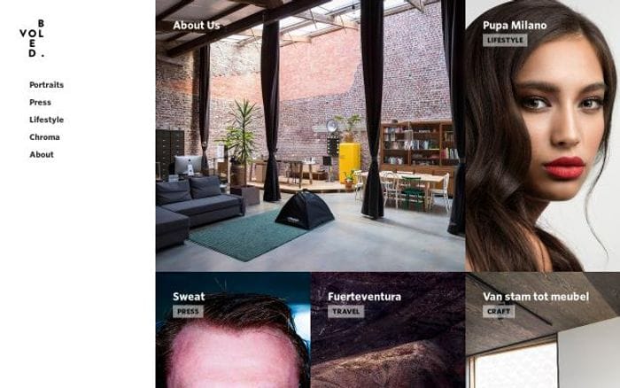 Studiovolbloed website preview