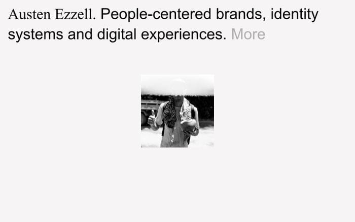 Austen Ezzell website preview
