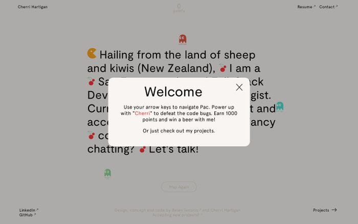 Cherri Hartigan website preview