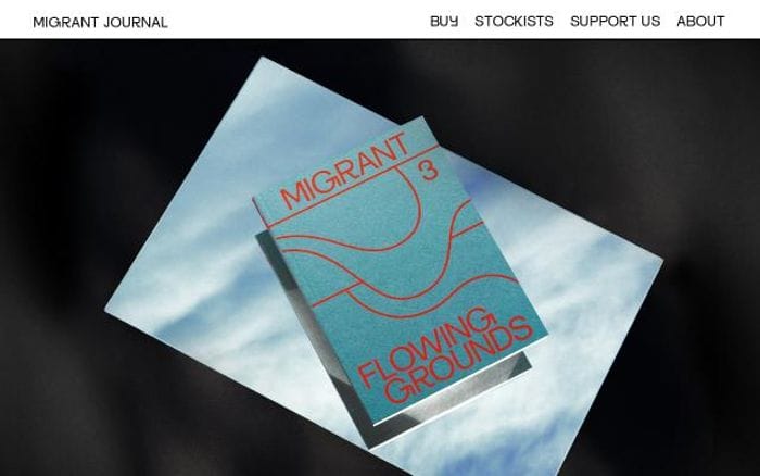 Migrantjournal website preview