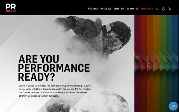 Prbar website preview