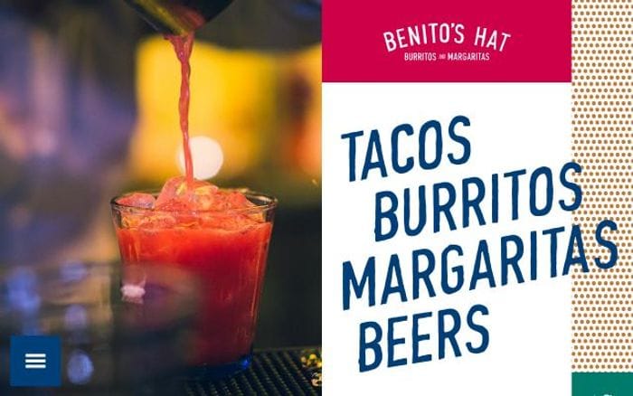 Benitos-hat website preview