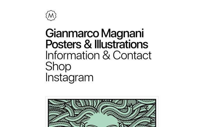 Gianmarco Magnani website preview