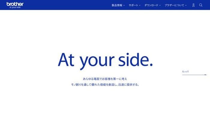 Brother website preview