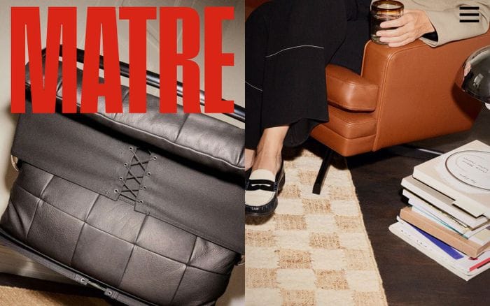 Matre website preview