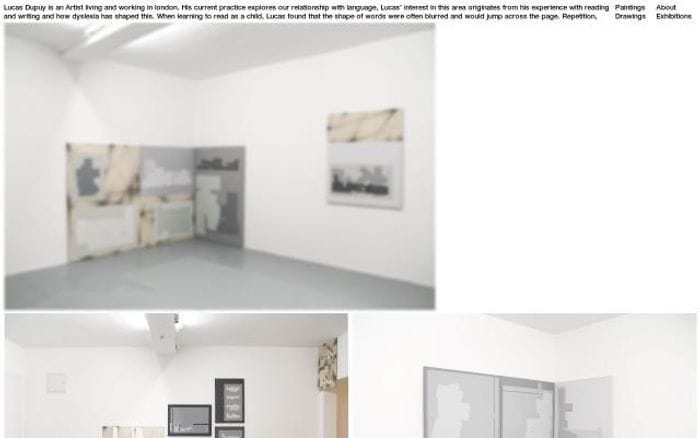 Lucasdupuy website preview