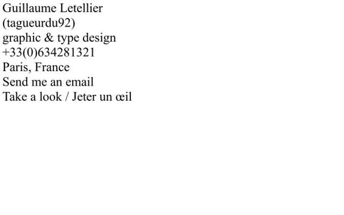 Guillaume-letellier website preview
