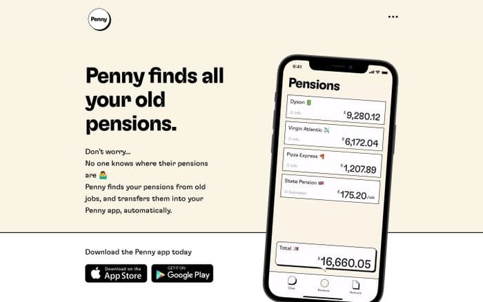 Penny website preview
