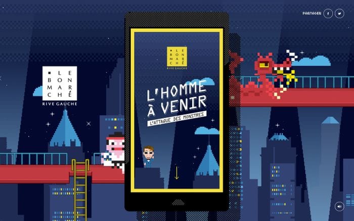 Vu au Bon Marché : L'Homme à venir, le jeu ! website preview