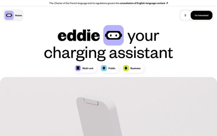 Eddie website preview