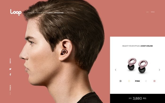 Loop website preview