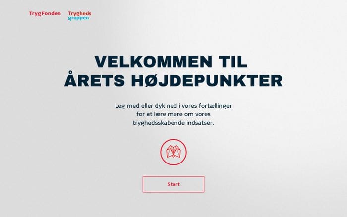 Årets højdepunkter - TryghedsGruppen og Trygfonden website preview