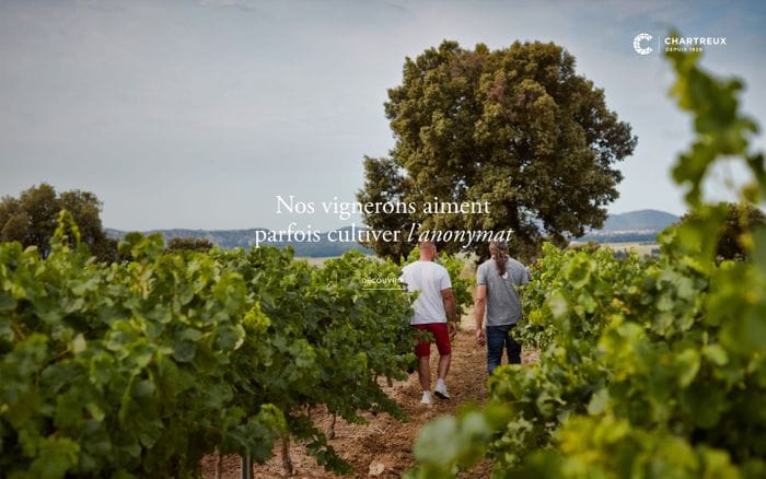 Cellier des Chartreux website preview