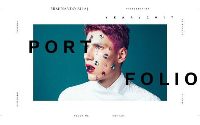 Erminandoaliaj website preview