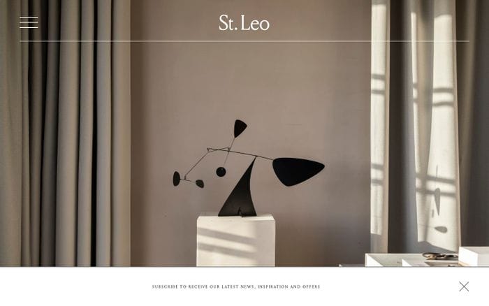 St. Leo website preview