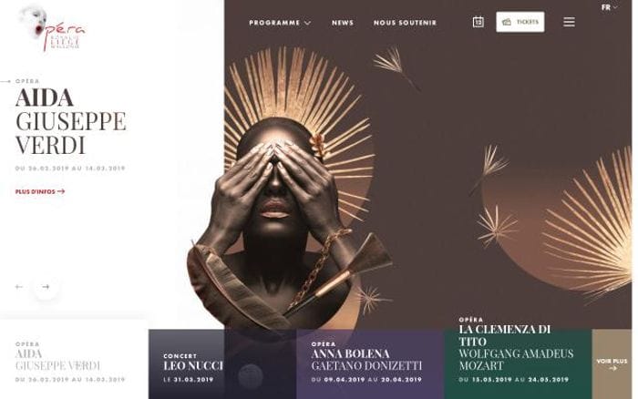 Operaliege website preview
