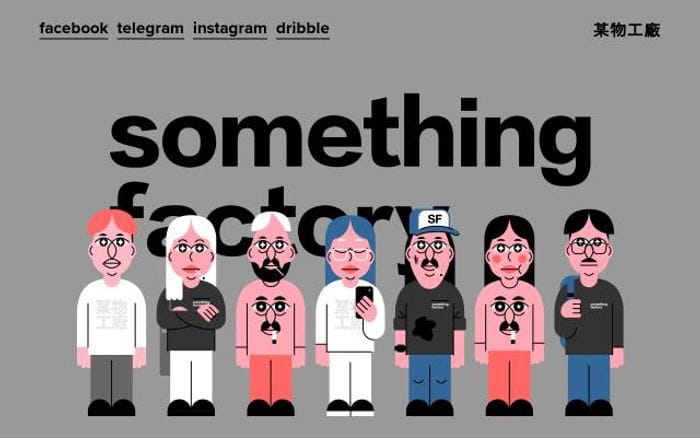 Somethingfactory website preview