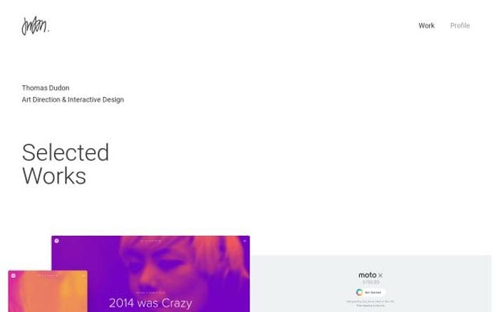 Thomasdudon website preview
