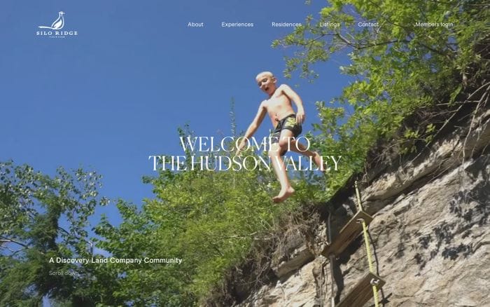 Silo Ridge Field Club website preview