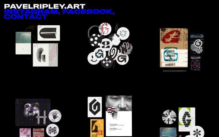 Pavel Ripley website preview