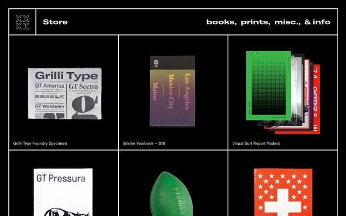 Store website preview