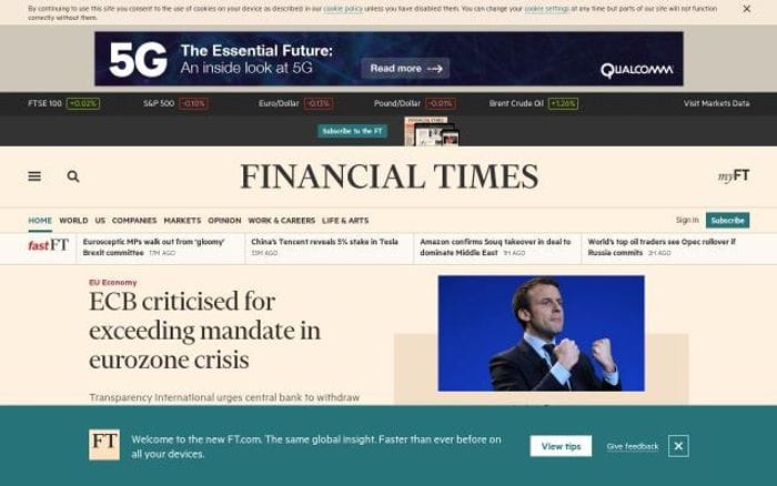Ft website preview