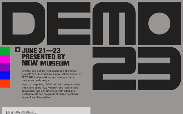 New Inc Demo2023 website preview
