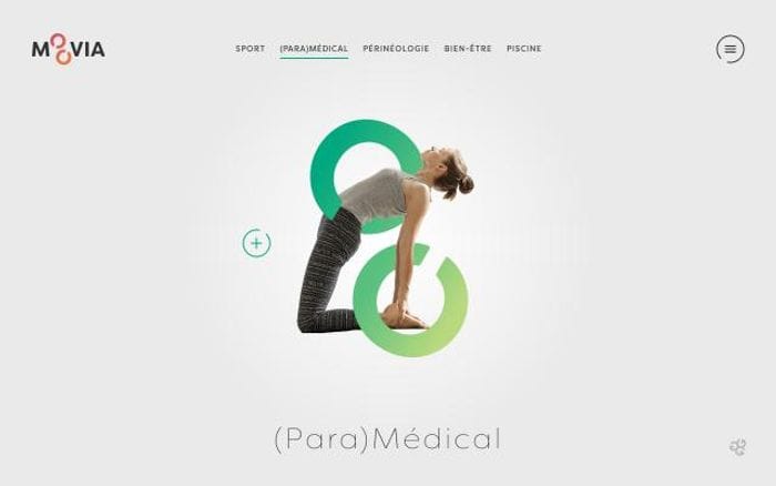 Moovia website preview