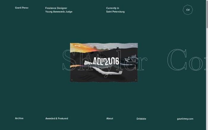 Gavrilperov website preview
