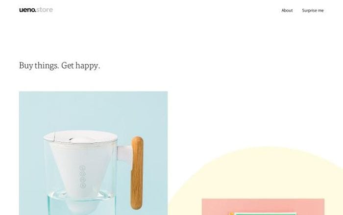Ueno website preview