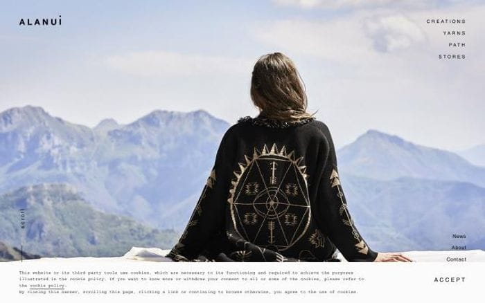 Alanui website preview