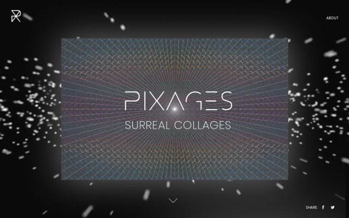 Pixages website preview