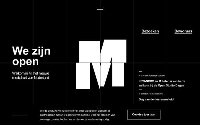 M-mediagebouw website preview