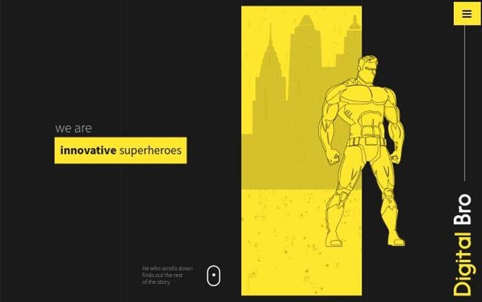 Digitalbro website preview