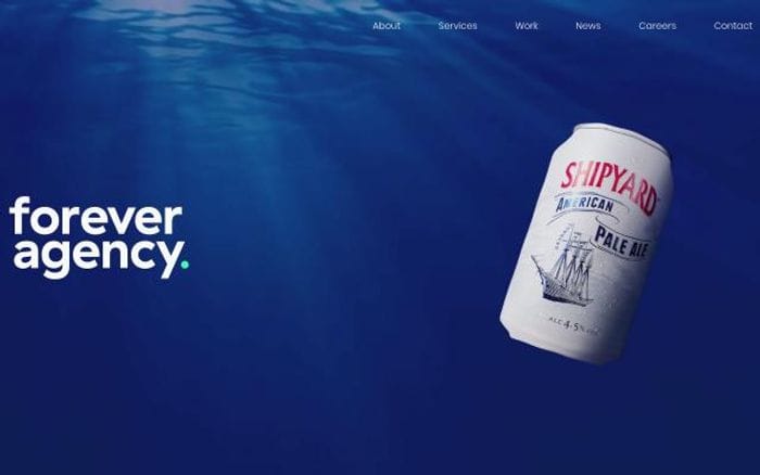 Foreveragency website preview