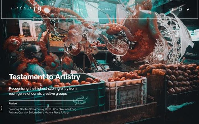 Freshfuture website preview