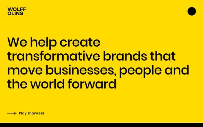 Wolff Olins website preview