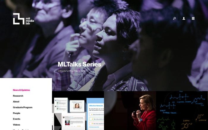 News & Updates — MIT Media Lab website preview