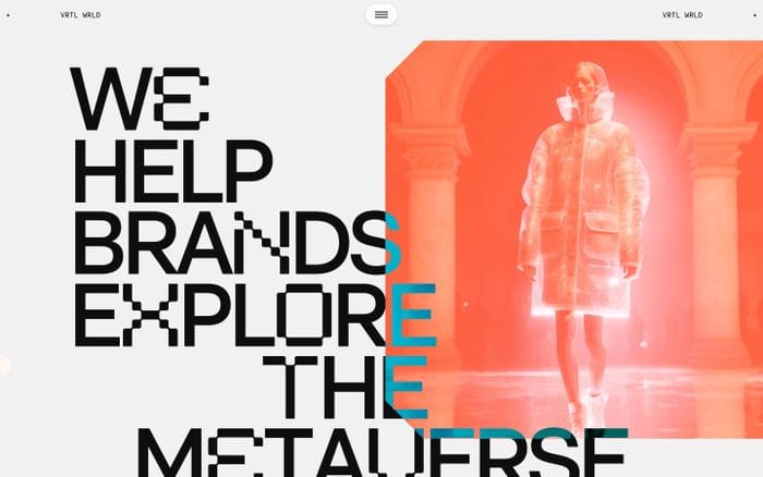 Vrtl Wrld website preview